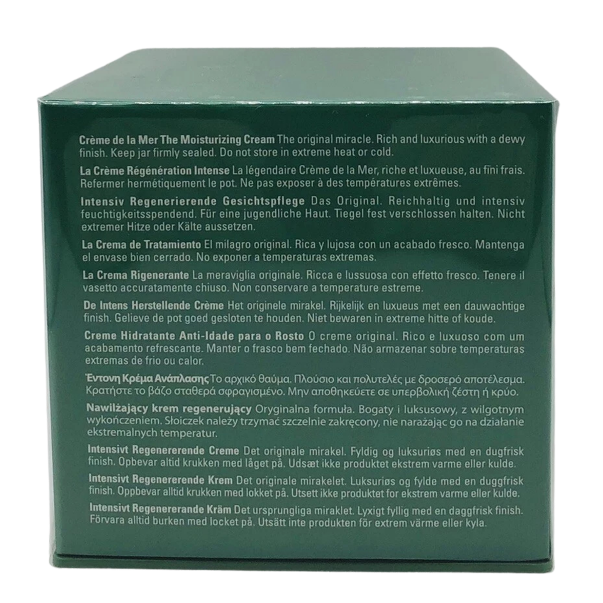 Creme De La Mer Moisturizing Cream Luxurious Hydrating Face Cream 3.4oz 100ml